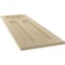 Ekena Millwork True Fit PVC San Antonio Mission Style Fixed Mount Shutters, Natural Twine, 12W x 32H, PR TFP001ST12X032NT - alternate 3